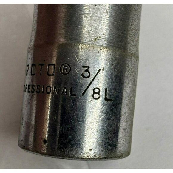 Proto 4990 3/8 Drive x 1/4", 3/8", & 3/8 L" Hex Bit Set Made In USA - Picture 8 of 8